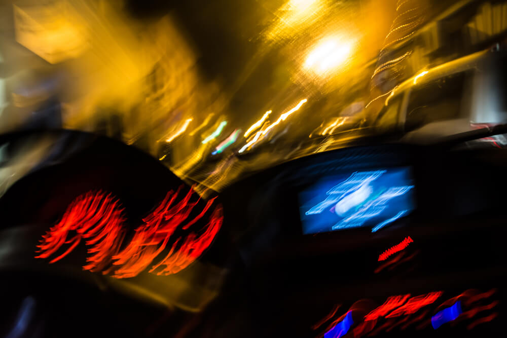 Pijany kierowca ma osłabioną percepcję