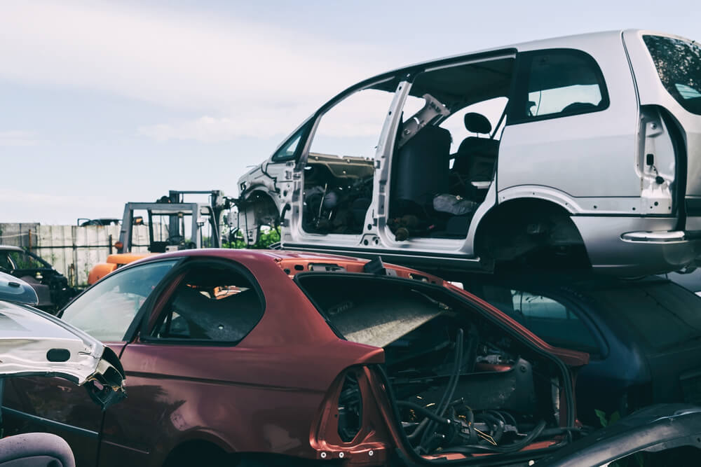 złomowanie samochodu