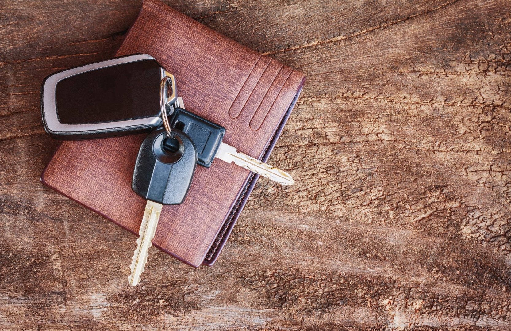 Kluczyki na portfelu